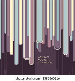 Abstract vector illustration with place for your text. Graphic trendy template and elements for corporate identity.