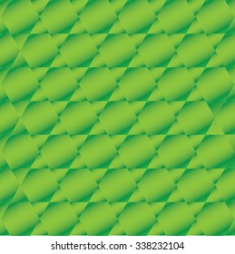 Abstract vector Illustration polygon green seamless geometric background wallpaper