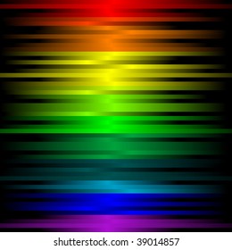 Abstract vector illustration of a rainbow colored background