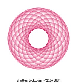 Abstract vector illustration. Sacred geometry.