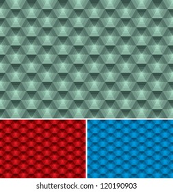 Abstract vector illustration of seamless papers.