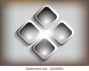 Abstract vector illustration for shiny wave in colorful background.