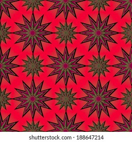 abstract vector illustration with stars