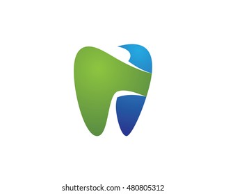 Abstract Vector illustration of teeth Dental logo