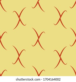  Ilustración abstracta vectorial. Elementos terracota sobre un fondo beige. Diseño gráfico y textil floral. Concepto postal. Sencilla textura. Elementos de estilo. Objetos coloridos y obras de arte desnudas.