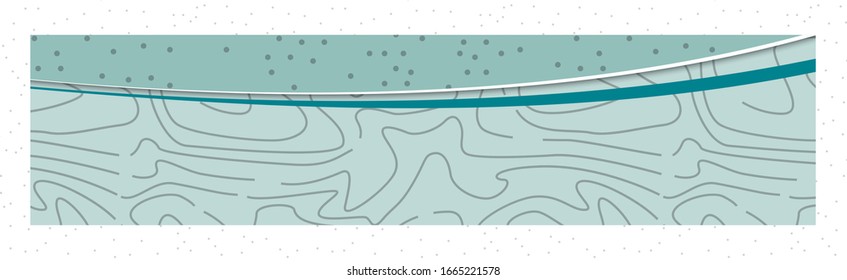 Abstrakte Vektorillustration-Illustration in trendigen, flachen Farbhintergrund mit Platz für Text. Tapete, Banner, Grußkarte, Poster