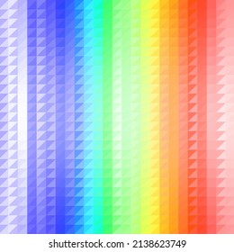 Abstract vector illustration. Triangular design. Geometric presentation template