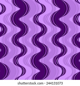 Abstract vector illustration of wavy lines