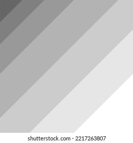 Resumen Vector Ilustración de gradación de blanco a gris con rayas diagonales