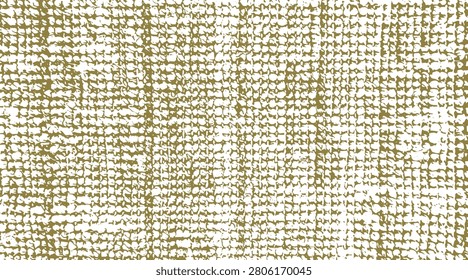 Abstract vector image of mat woven with thick thread - illustration.