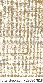 Abstract vector image of mat woven with thick thread - illustration.