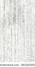 Abstract vector image of mat woven with thick thread - illustration.