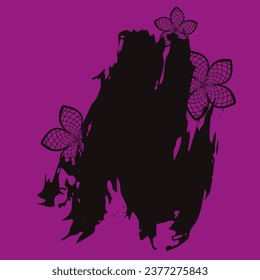 abstract vector indian textured blots paint modern background