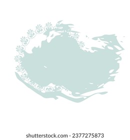 abstract vector indian textured blots paint modern background