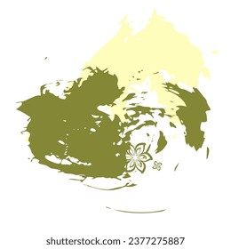 abstract vector indian textured blots paint modern background