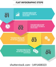 abstract vector infographic design for business.
