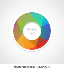 Abstract vector infographics background