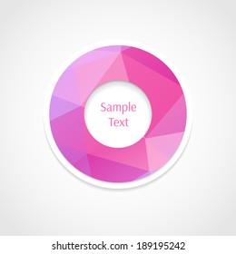 Abstract vector infographics background