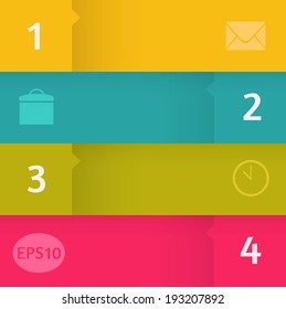 Abstract vector infographics background