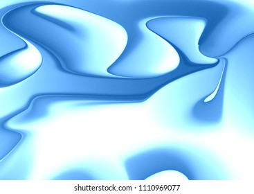 Abstract vector ink background. Marble style. Red, white ink in water