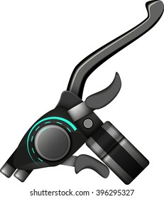 abstract vector isolated illustration eps 10 / speed shifter