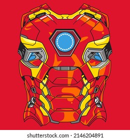Abstract vector jersey design template. Red, yellow, blue are the dominant color