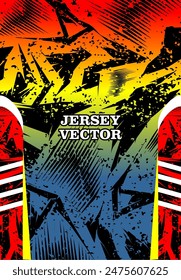 jersey de Vector abstracto para el fondo de sublimación
