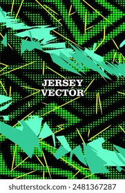 abstract vector jersey for sublimation background