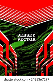 abstract vector jersey for sublimation background