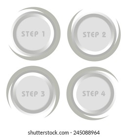 Abstract Vector labels set 
