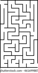 Abstract vector labyrinth