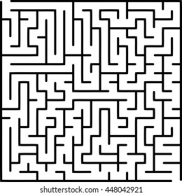 Abstract vector labyrinth of low complexity