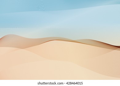 Abstract vector landscape background.