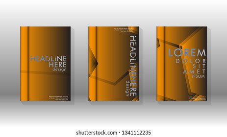 Abstract vector layout background. For brochures, annual, magazine, vector templates etc. Modern design of hexagon patterns in eps 10