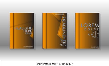 Abstract vector layout background. For brochures, annual, magazine, vector templates etc. Modern design of hexagon patterns in eps 10