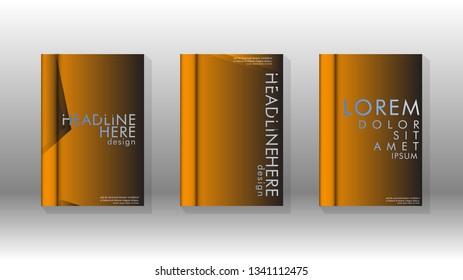 Abstract vector layout background. For brochures, annual, magazine, vector templates etc. Modern design of hexagon patterns in eps 10