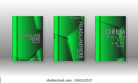 Abstract vector layout background. For brochures, annual, magazine, vector templates etc. Modern design of hexagon patterns in eps 10