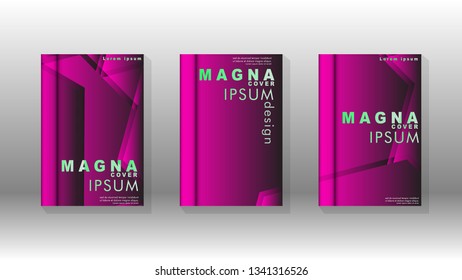 Abstract vector layout background. For brochures, annual, magazine, vector templates etc. Modern design of hexagon patterns in eps 10