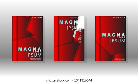 Abstract vector layout background. For brochures brochures, annual magazine vector templates etc. Modern design of hexagon patterns in eps 10