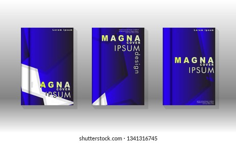 Abstract vector layout background. For brochures, annual, magazine, vector templates etc. Modern design of hexagon patterns in eps 10