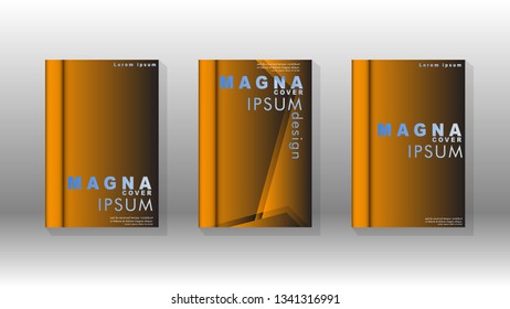 Abstract vector layout background. For brochures, annual, magazine, vector templates etc. Modern design of hexagon patterns in eps 10