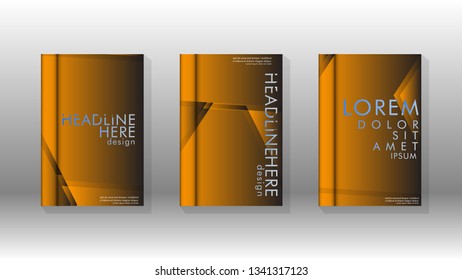 Abstract vector layout background. For brochures, annual, magazine, vector templates etc. Modern design of hexagon patterns in eps 10