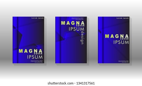 Abstract vector layout background. For brochures, annual, magazine, vector templates etc. Modern design of hexagon patterns in eps 10