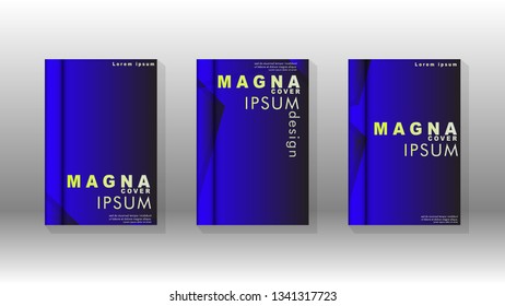 Abstract vector layout background. For brochures, annual, magazine, vector templates etc. Modern design of hexagon patterns in eps 10