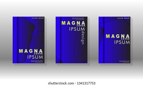Abstract vector layout background. For brochures, annual, magazine, vector templates etc. Modern design of hexagon patterns in eps 10