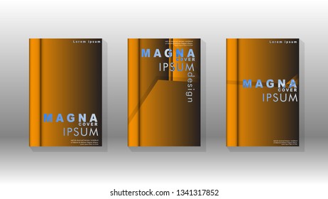 Abstract vector layout background. For brochures, annual, magazine, vector templates etc. Modern design of hexagon patterns in eps 10