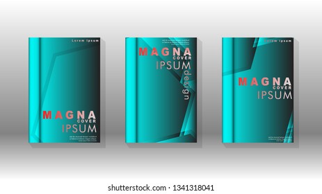 Abstract vector layout background. For brochures, annual, magazine, vector templates etc. Modern design of hexagon patterns in eps 10