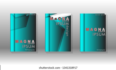 Abstract vector layout background. For brochures, annual, magazine, vector templates etc. Modern design of hexagon patterns in eps 10