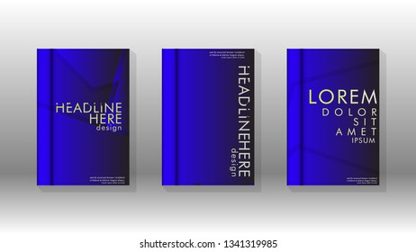 Abstract vector layout background. For brochures, annual, magazine, vector templates etc. Modern design of hexagon patterns in eps 10