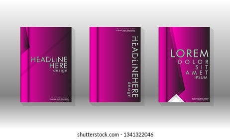 Abstract vector layout background. For brochures, annual, magazine, vector templates etc. Modern design of hexagon patterns in eps 10